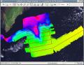 Imported multibeam bathymetry